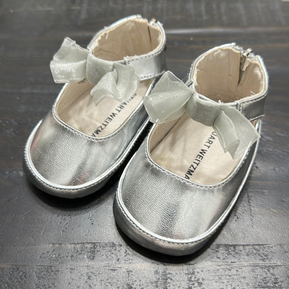 Stuart Weitzman baby girl shoes- size 2